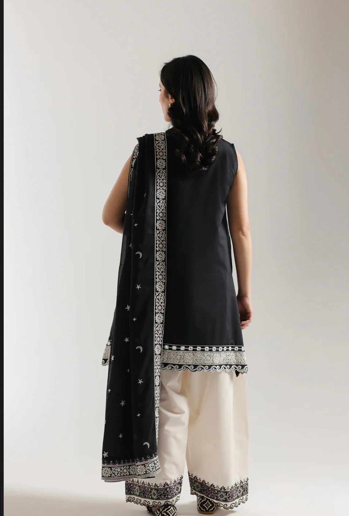 Black Moon Shalwaar Set