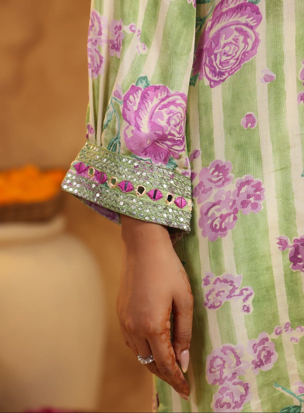 Floral Muslin Co-Ord Set