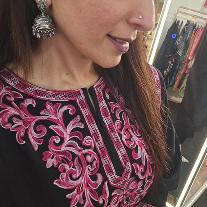 Co-Ord Set With Kashmiri Embroidery