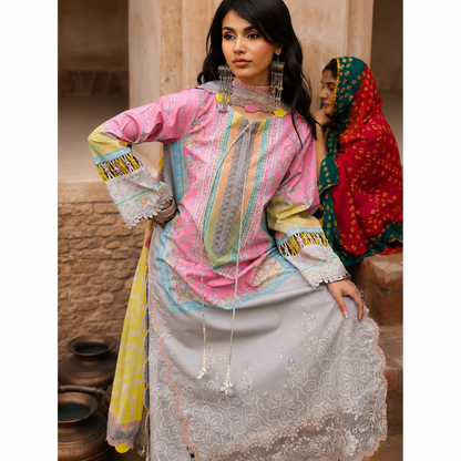 Candy Bloom Embroidered Lawn