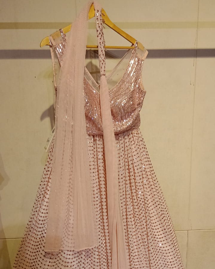 Pink Lehenga Set