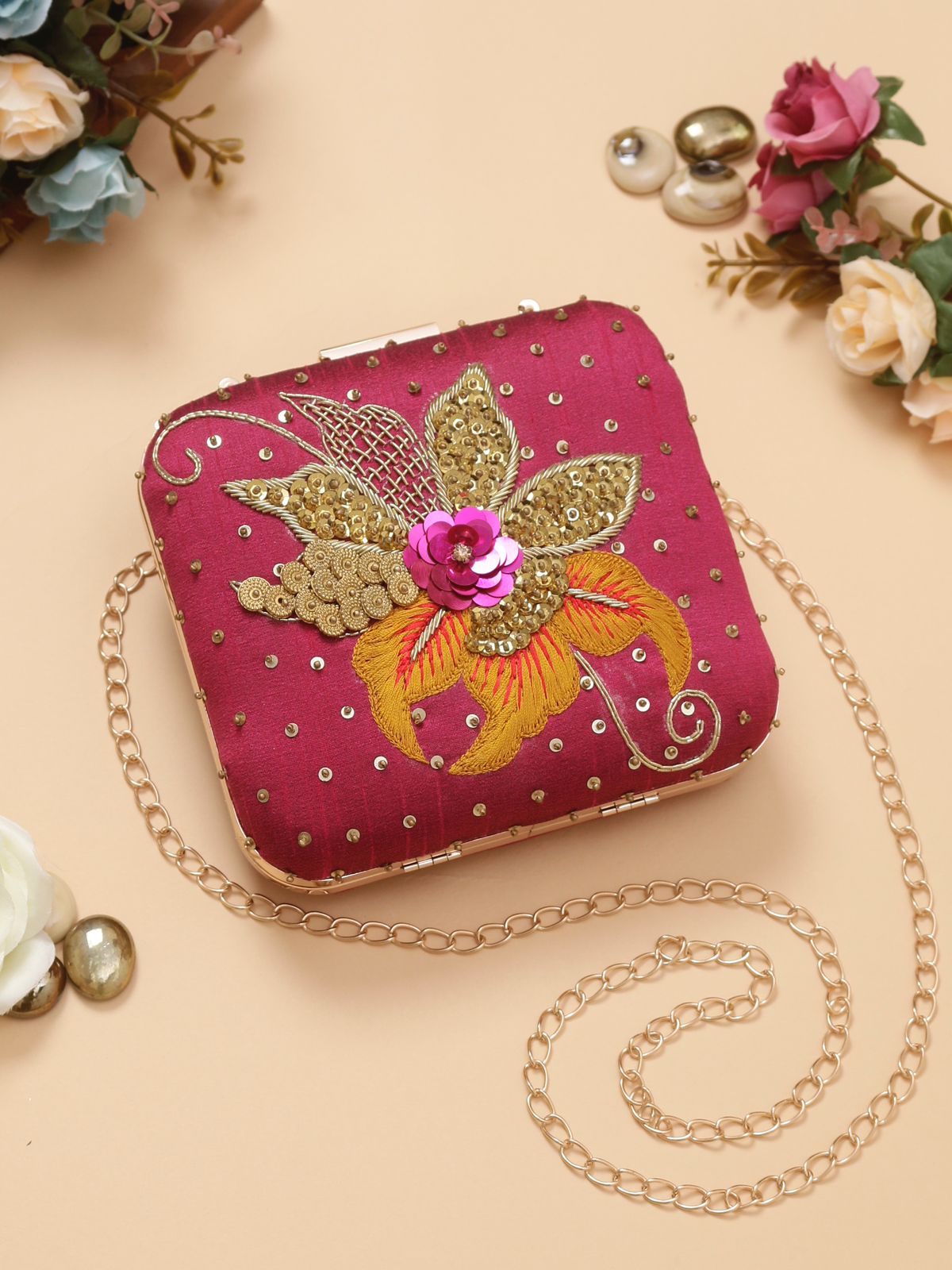Square Clutch Bag