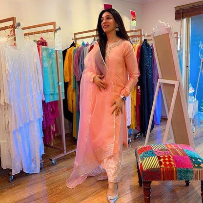 Blush Pink Kurta Set