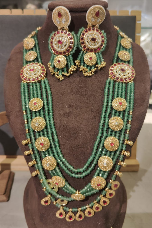 Gold Plated Polki Set