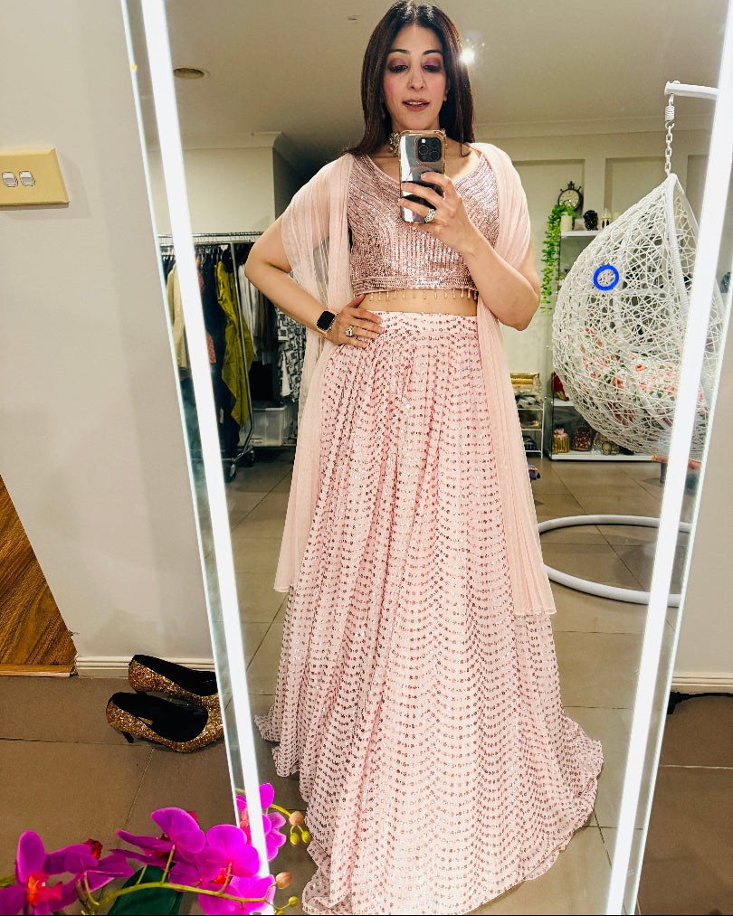Pink Lehenga Set