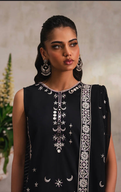 Black Moon Shalwaar Set