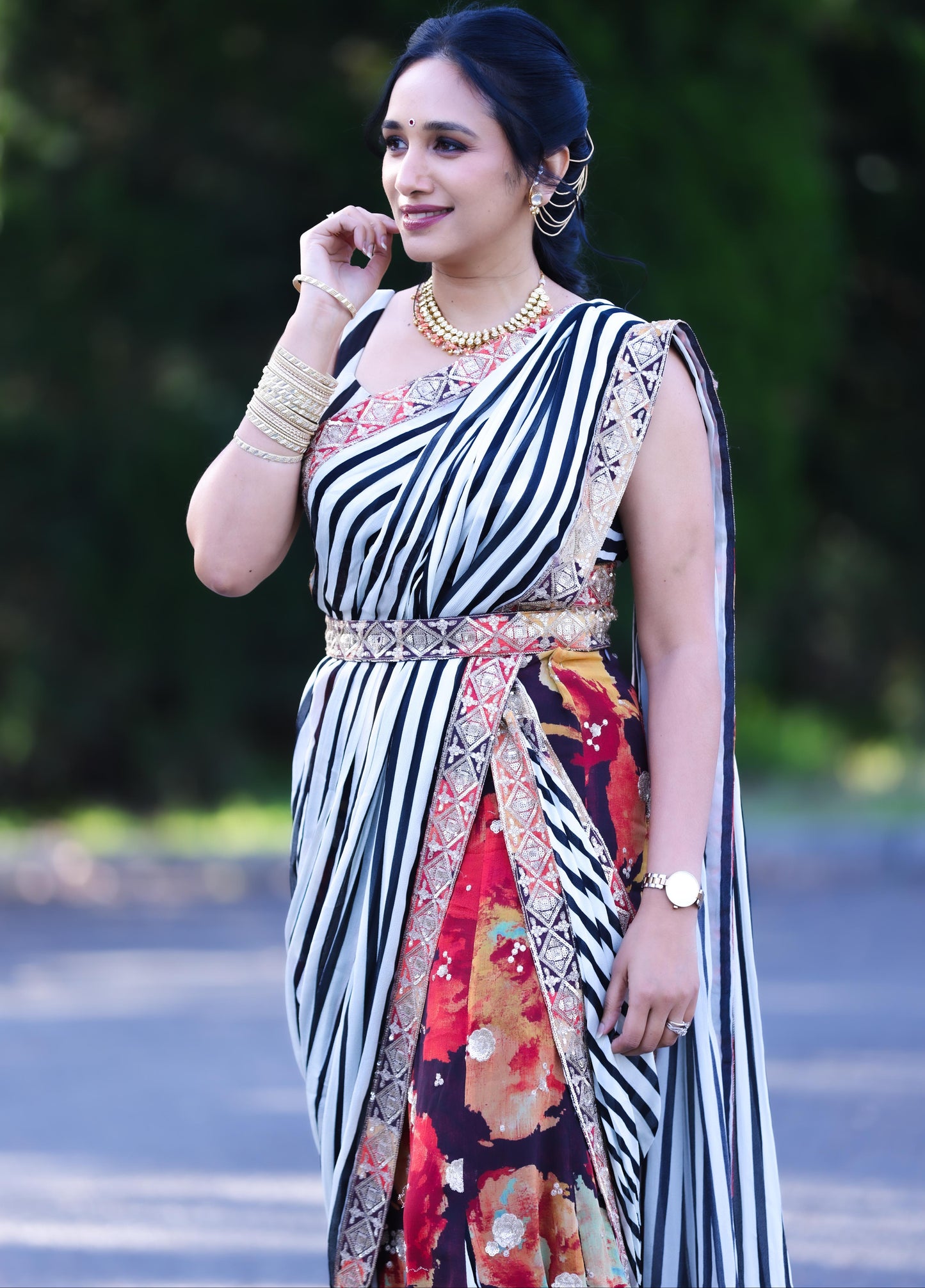 Fish Cut Lehenga Blouse