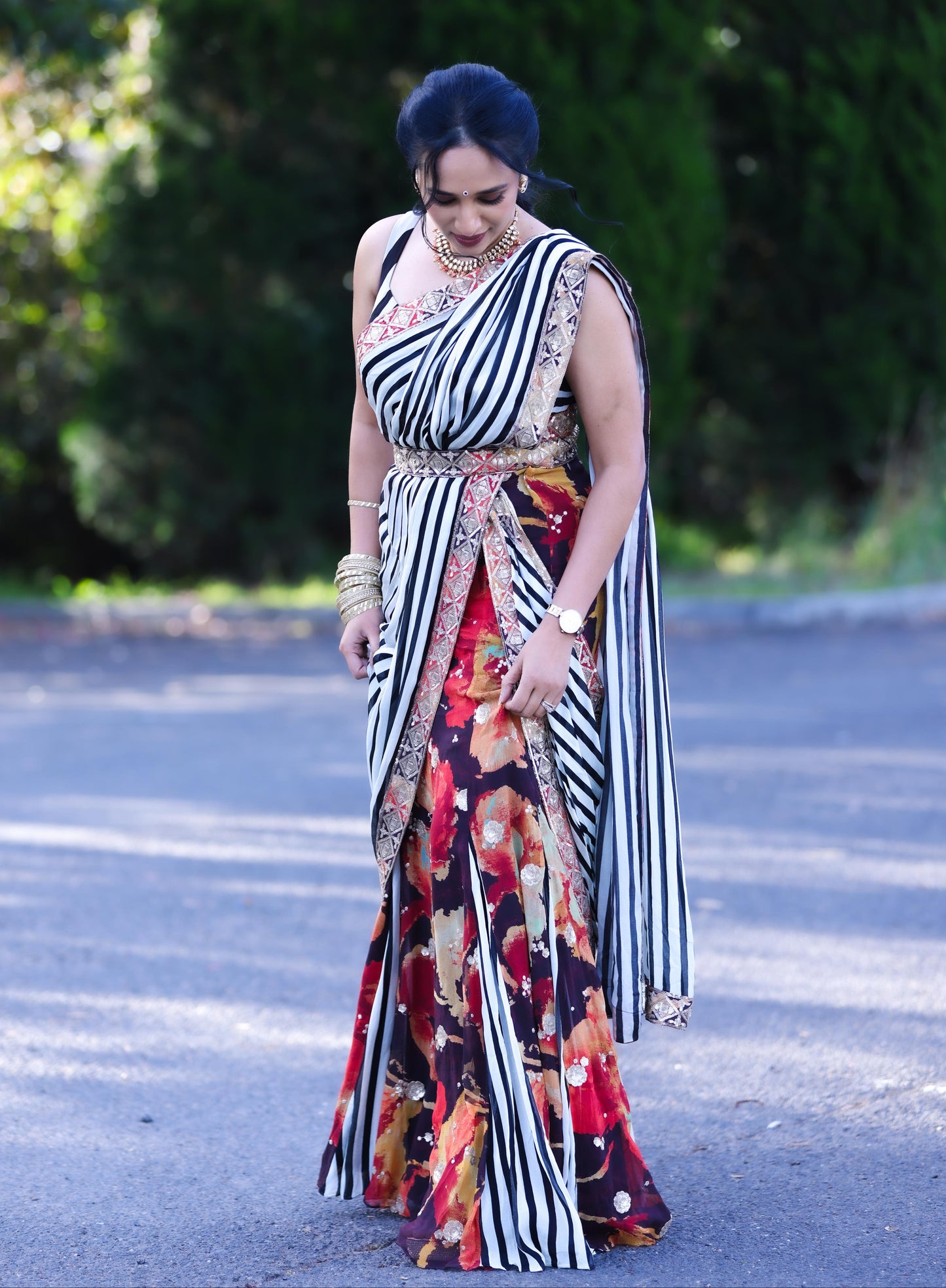 Fish Cut Lehenga Blouse