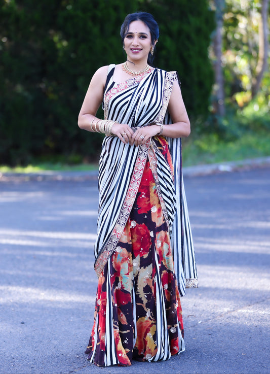 Fish Cut Lehenga Blouse