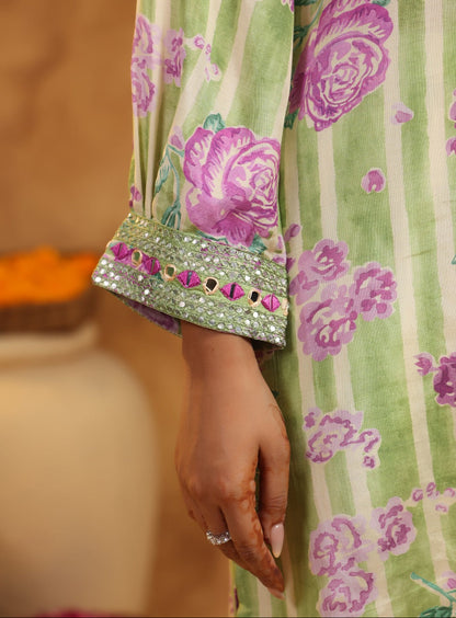 Floral Muslin Co-Ord Set